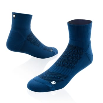 Versus Space Blue Active Quarter Length Socks