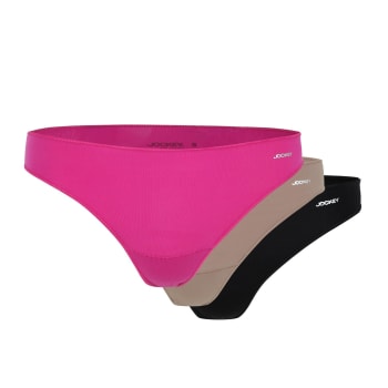 Jockey Women&#039;s No Panty LineThong 3 Pack