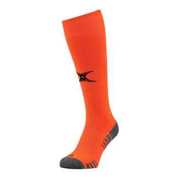 X Neon Orange Practice Socks - Large