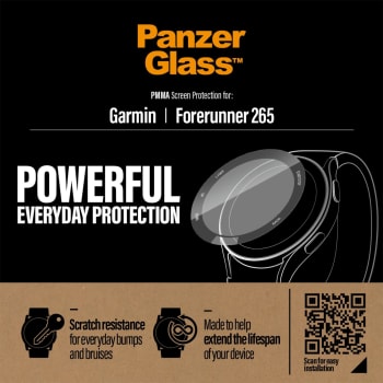 PanzerGlass Screen Protector - Garmin Forerunner 265 - Find in Store