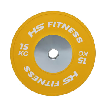 HS Fitness 15kg Pro Bumper Plate