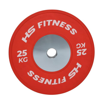 HS Fitness 25kg Pro Bumper Plate