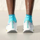 Versus Carribean  Blue Running Ankle Socks, product, thumbnail for image variation 4