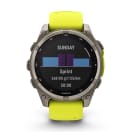 Garmin Fenix 8 47mm Sapphire Solar Multisport Smartwatch - Titanium, product, thumbnail for image variation 4