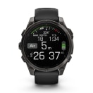 Garmin Fenix 8 47mm AMOLED Sapphire Multisport Smartwatch - Carbon Grey, product, thumbnail for image variation 4