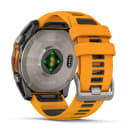Garmin Fenix 8 51mm AMOLED Sapphire Multisport Smartwatch - Titanium/orange, product, thumbnail for image variation 8