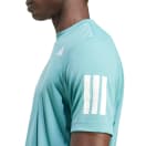 adidas Men's Club 3 Stripe Tennis Tee, product, thumbnail for image variation 5