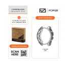 FORZA Bumper Watch Case for Garmin Fenix 8 43 mm (Grey), product, thumbnail for image variation 3