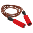 HS Fitness Leather Jump Rope, product, thumbnail for image variation 1