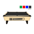 Elite Slate Coin Pool Table (Maple), product, thumbnail for image variation 2