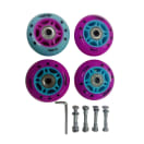 Kerb Jnr Inline Skate Spare Wheel and Bearing Set 70x24mm, product, thumbnail for image variation 2