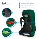 Osprey Rook 65L Hiking Pack, product, thumbnail for image variation 6