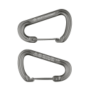 Sea to Summit Accessory Carabiner Large Grey 2pcs, product, thumbnail for image variation 1