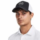 Under Armour Iso-chill Driver Mesh Adjustable Black/White Cap, product, thumbnail for image variation 3