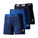 New Balance Men's Premium 6'' Boxer 3 Pack, product, thumbnail for image variation 1