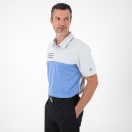 adidas Men's Golf 3Stripe Heather Polo Shirt, product, thumbnail for image variation 2