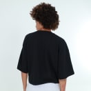 adidas Women's 3 Srtipe Crop Tee, product, thumbnail for image variation 2