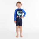 Second Skins Boys Ready To Ride Long Sleeve Sunsuit, product, thumbnail for image variation 1