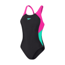 Speedo Women's Colourblock Splice Muscleback 1 Piece, product, thumbnail for image variation 1