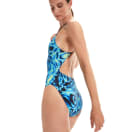 Speedo Women's Allover Digital Powerback 1 Piece, product, thumbnail for image variation 4