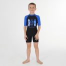 Second Skins Boys Waves Short Sleeve Sunsuit, product, thumbnail for image variation 2