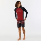 Rip Curl Men's Three Tone Branded Long Sleeve Rashvest, product, thumbnail for image variation 1