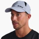 2XU Run Cap (Weathervane/Black), product, thumbnail for image variation 1