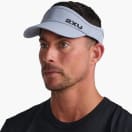 2XU Run Visor (Weathervane/Black), product, thumbnail for image variation 2