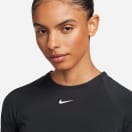 Nike Womens Pro Dri-Fit Crop Long Sleeve Top, product, thumbnail for image variation 3