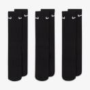 Nike Everyday Cushioned Crew 3-Pack Black/White Socks, product, thumbnail for image variation 2