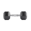 HS Fitness 7.5Kg Rubber Hex Dumbbell, product, thumbnail for image variation 2