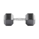 HS Fitness 15Kg Rubber Hex Dumbbell, product, thumbnail for image variation 2