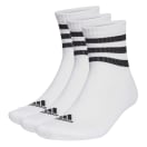 adidas 3 Stripe Cushioned 3-Pack Ankle Socks, product, thumbnail for image variation 1