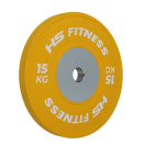 HS Fitness 15kg Pro Bumper Plate, product, thumbnail for image variation 2