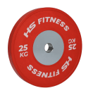 HS Fitness 25kg Pro Bumper Plate, product, thumbnail for image variation 2