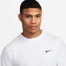 Nike Men's Dri-Fit UV Hyverse Tee, White, product, thumbnail for image variation 3