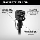 Lezyne Macro Drive Dual Valve Floor Pump, product, thumbnail for image variation 3