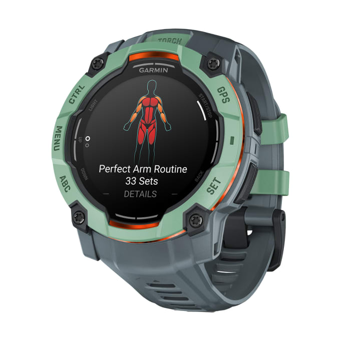 Garmin Instinct 3 50mm AMOLED Rugged GPS Smartwatch