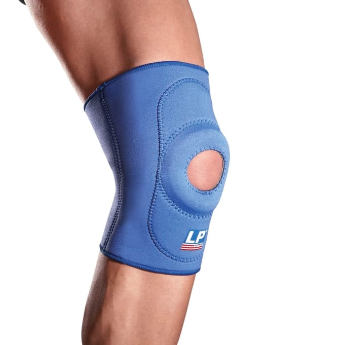 LP Open Patella Knee Support Black - Kloppers Sport