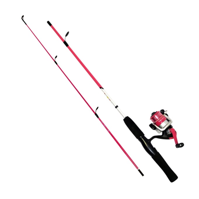Kids Smile 4'6 Rod and Reel Combo, by Fun Tackle