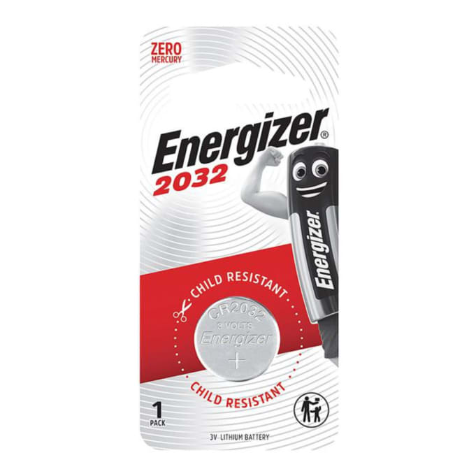 Energizer CR2032 3V Lithium Battery - 2pcs pk