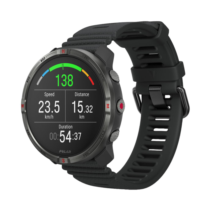 Polar Grit X2 GPS Smartwatch - Black/Silver, product, variation 7