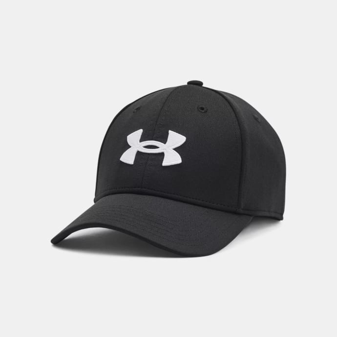 Under Armour Men&#039;s Blitzing STR Black/White  Cap, product, variation 1