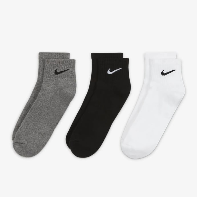 Nike Everyday Cushioned Ankle 3-Pack Multi-Colour Socks, product, variation 2