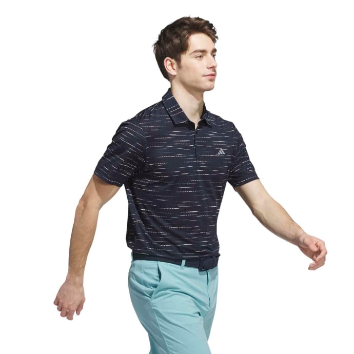 adidas Men&#039;s Golf Ultimate Glim Print Polo, product, variation 3