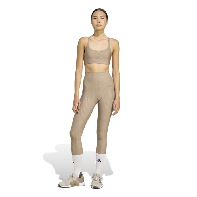 adidas Womnen&#039;s Optime All Over Printed Gym Long Tight, product, variation 2