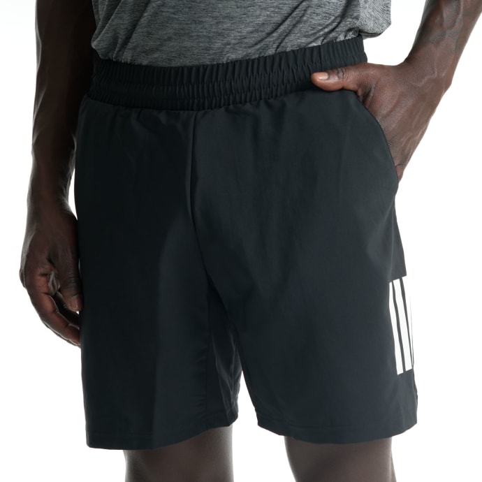 adidas Men&#039;s Club 3 Stripe Tennis Short, product, variation 7