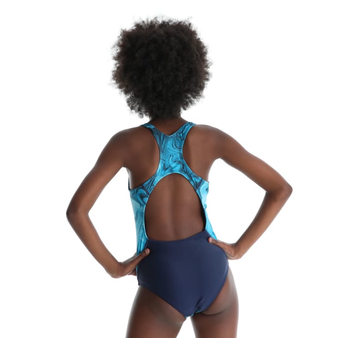 Second Skins Girls Bubblegum Clouds Barcelona 1 Piece Swimsuit, product, variation 5