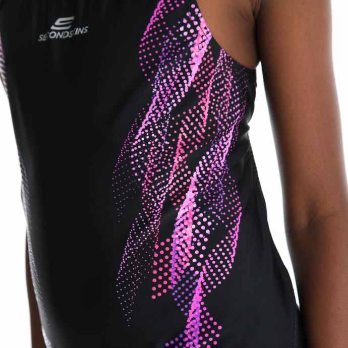 Second Skins Girls Vivid Flow Barcelona 1 Piece Swimsuit, product, variation 7
