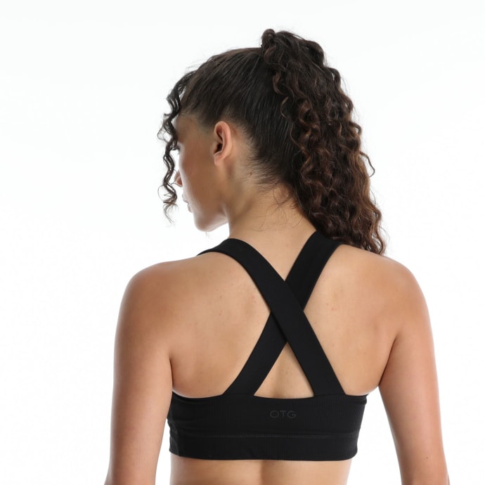 OTG Women&#039;s Zeal Rib Ruched Front Crop, product, variation 5
